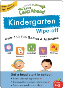 Image for Let's Leap Ahead Kindergarten Wipe-off