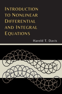 Image for Introduction to Nonlinear Differential and Integral Equations