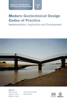 Image for Modern Geotechnical Design Codes Of Practice : Implementation, Application And Development