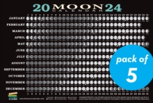Image for 2024 Moon Calendar Card (5 pack) : Lunar Phases, Eclipses, and More!