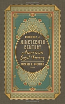 Image for Anthology of Nineteenth Century American Legal Poetry