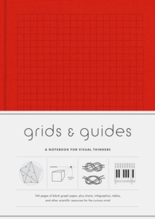 Grids & Guides (Red) Notebook: A Notebook for Visual Thinkers