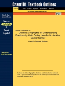 Image for Studyguide for Understanding Emotions by Oatley, Keith, ISBN 9781405131032