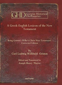 Greek-English Lexicon of the New Testament