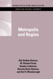 Image for Metropolis and Region