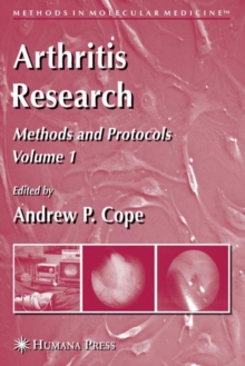 Image for Arthritis Research : Volume 1: Methods and Protocols