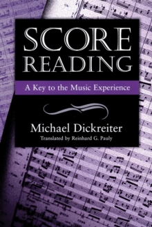 Image for Score reading: a key to the music experience