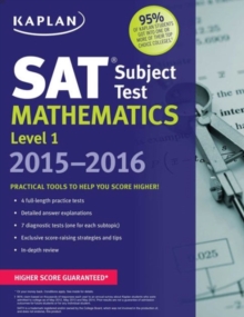 Image for Kaplan SAT Subject Test Mathematics Level 1 2015-2016