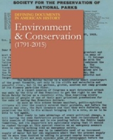 Environment & Conservation (1872-2015)