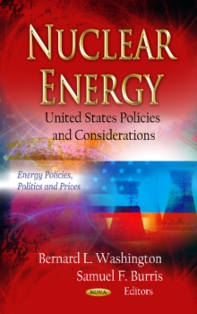 Image for Nuclear energy  : U.S. policies & considerations