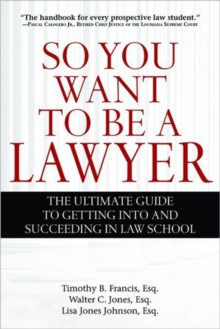 Image for So You Want to Be a Lawyer
