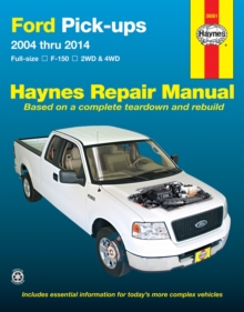 Ford full-size petrol pick-ups F-150 2WD & 4WD (2004-2014) Haynes Repair Manual (USA): 2004-14