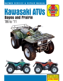 Kawasaki Bayou & Prarie ATVs (86 – 11): 1986 – 2011