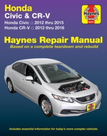 Image for Honda Civic & CRV automotive repair manual  : 2012-2016