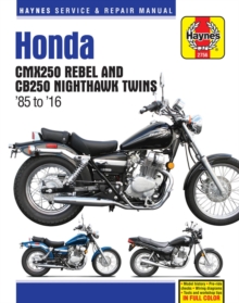 Honda CMX250 Rebel & CB250 Nighthawk Twins (85-16)