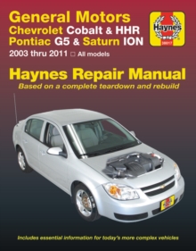 Image for Gm: Chevrolet Cobalt 2005-10, Chevrolet Hhr 2006-11, Pontiac G5 2007-09, Saturn Ion 2003-07 & Pontiac Pursuit 2005-06