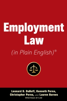 Image for Employment Law (in Plain English)
