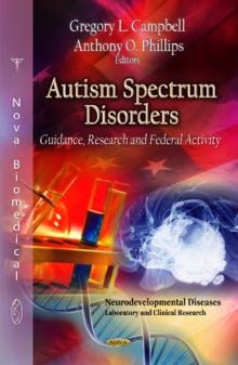 Image for Autism Spectrum Disorders : Guidance, Research & Federal Activity