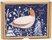 Winter Bird GreenThanks