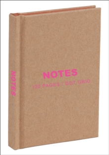 Kraft and Pink Mini Notebook: Dot Grid Paper