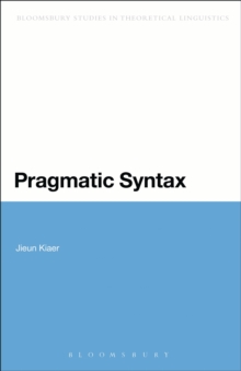Image for Pragmatic syntax