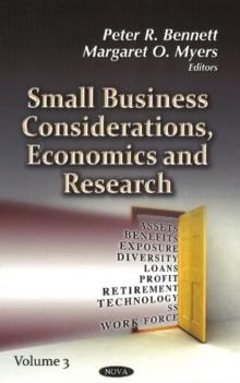 Image for Small business considerations, economics & researchVolume 3