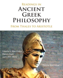 Image for Readings in Ancient Greek Philosophy : From Thales to Aristotle