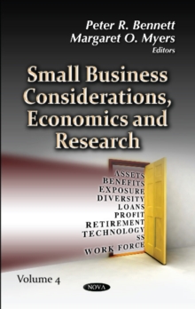 Image for Small Business Considerations, Economics and Research : Volume 4