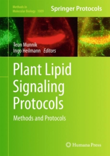 Image for Plant Lipid Signaling Protocols