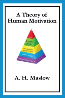 Image for A theory of human motivation