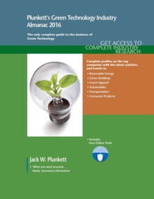 Image for Plunkett's green technology industry almanac 2016  : green technology industry market research, statistics, trends & leading companies