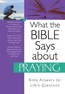 Image for What the Bible Says about Praying