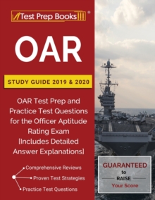 Image for OAR Study Guide 2019 & 2020 : OAR Test Prep and Practice Test Questions for the Officer Aptitude Rating Exam [Includes Detailed Answer Explanations]