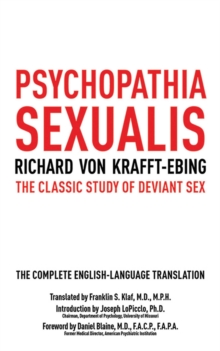 Image for Psychopathia sexualis: with especial reference to the antipathic sexual instinct : a medico-forensic study