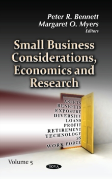 Image for Small business considerations, economics & researchVolume 5