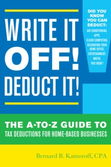 Write It Off! Deduct It!