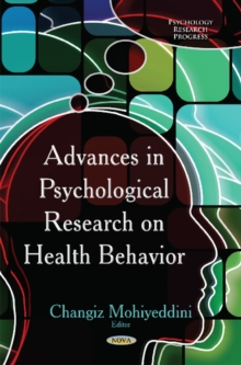 Image for Advances in Psychological Research on Health Behavior