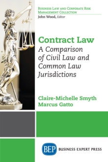 Image for Contract Law: A Comparison of Civil Law and Common Law Jurisdictions
