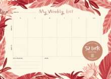 52 Lists Weekly Desk Pad