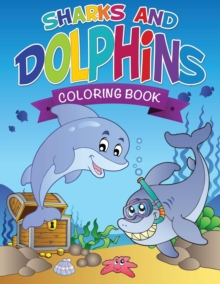Image for Sharks and Dolphins Coloring Book