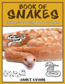 Image for Book of Snakes : Children's Coloring Book of Snakes
