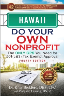 Image for Hawaii Do Your Own Nonprofit : The Only GPS You Need for 501c3 Tax Exempt Approval