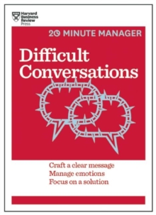Image for Difficult Conversations (HBR 20-Minute Manager Series)