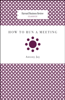 Image for How to Run a Meeting