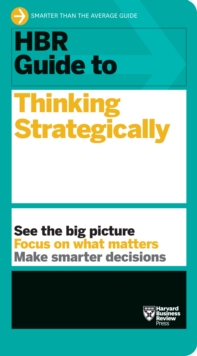 Image for HBR guide to thinking strategically.
