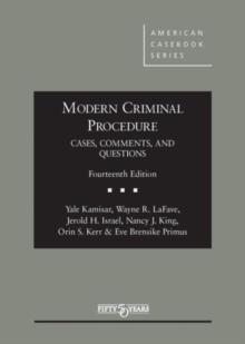Image for Modern Criminal Procedure, Cases, Comments, & Questions