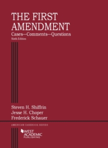 Image for The First Amendment, Cases-Comments-Questions