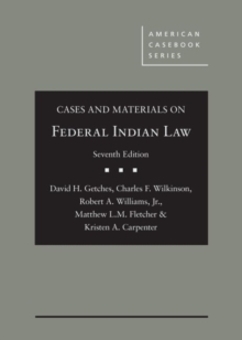 Image for Cases and materials on Federal Indian Law