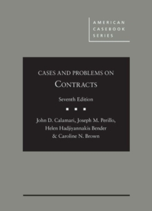 Image for Cases and Problems on Contracts