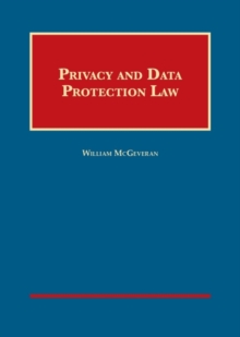 Image for Privacy and data protection law